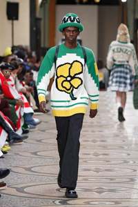 2023 personalizado OEM y ODM Intarsia Jersey de punto de manga larga cuello redondo suéter de lana - Product Image 5