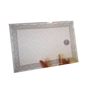 Certificat de sécurité de papier d'art d'<span class=keywords><strong>impression</strong></span> invisible UV <span class=keywords><strong>A4</strong></span> avec des impressions à haute visibilité - Product Image 1