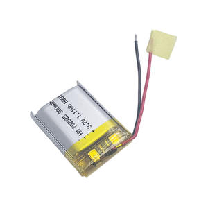 3.7 נטענת 300 v סוללת ליתיום-702025/300mah - Product Image 3