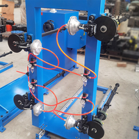 Machine à enrouler les bobines électriques haute tension automatique avec guide-fil transversal