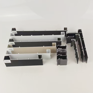 Tùy chỉnh thiết kế hiện đại khung cửa gỗ với nhôm cửa sổ Bìa mới nhất hợp kim nhôm trang trí Bìa lối đi khung cửa - Product Image 1