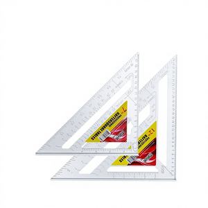 Endüstriyel Alüminyum Alaşımlı Ahşap İşleme Üçgen Açıölçer Dik Açı Cetveli Çok Fonksiyonlu Büyük Boy DIY 3 Yıl OEM/ODM - Product Image 1