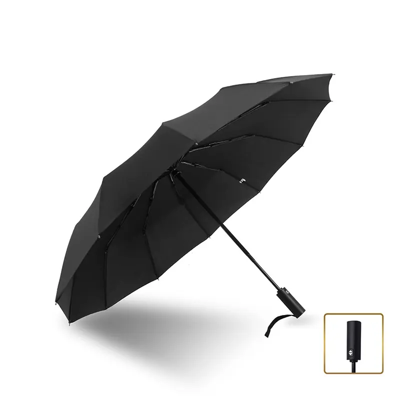 뜨거운 판매 야외 방풍 방수 우산 비 맞춤형 우산 로고 인쇄