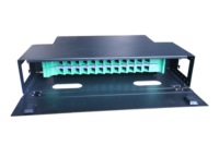 Panneau ODF à fibre optique 24 ports pour montage en rack 19 pouces