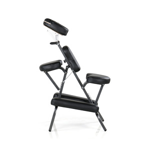 Chaise de massage Dongpin DP-H2-001 pliable avec support pour le cou, noire - Product Image 4