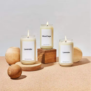 Vente chaude 150g Bougies <span class=keywords><strong>parfum</strong></span>ées à la main avec couvercles en bois pour les mariages Thanksgiving Aromathérapie Home Decor Garden Enhancement - Product Image 4