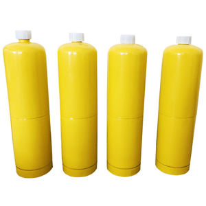 Bouteilles <span class=keywords><strong>de</strong></span> <span class=keywords><strong>gaz</strong></span> réfrigérant R134a <span class=keywords><strong>de</strong></span> 1 kg, cylindres vides Gentlecool DCD, cartouches candela - Product Image 2