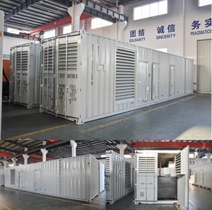 Open Frame Style High Quality 1400kw 1750kva SDEC Shanghai Brand Generator Genset <b>Auto</b> Start Options 480v 240v 230v Price JHS-14 - Product Image 2