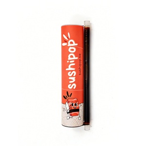 Japanese Sushi <b>Round</b> Cardboard Tube Food Grade Paper Tube Packaging Push up Paper Tubes Custom Patterns Available - Product Image 3
