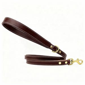 Colore impermeabile Mix Cusrom Design blu grigio vegano in pelle sottile collare e guinzaglio con Custom all'ingrosso - Product Image 2