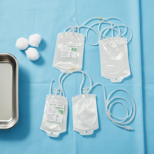 Bolsa <span class=keywords><strong>de</strong></span> <span class=keywords><strong>Sangre</strong></span> Doble Veterinaria Estéril Lumostail <span class=keywords><strong>de</strong></span> 300 ml con <span class=keywords><strong>Anticoagulante</strong></span>, Plástico Ecológico para Mascotas y Ganado - Product Image 3