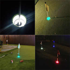 Crestgolf - Vente flash - Lampe LED pour trou de <span class=keywords><strong>golf</strong></span> - Design détachable - Lumières multicolores - Longue durée de vie de la batterie - Convient pour le <span class=keywords><strong>golf</strong></span> de nuit - Product Image 5