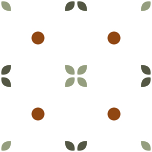 Nueva Llegada: Azulejo de Porcelana de Alto Brillo 800x800mm Blanco Verde Trébol de 4 Hojas para Cafetería - Product Image 1