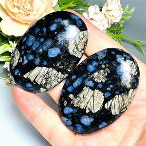 Wholesale Natural <b>Polished</b> Que Sera Stone Palm Healing Crystal Quartz Crafts for Home Decoration Gift - Product Image 1