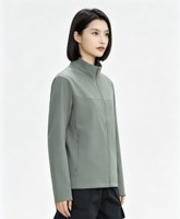 Veste de course à pied unisexe imperméable, coupe-vent, respirante, séchage rapide, anti-déchirure, avec fermeture éclair, grande taille, patchwork, monocouche