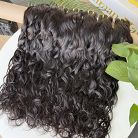 Meilleure qualité de qualité 12A prix de gros brésilien cru vierge cuticule aligné cheveux humains faisceaux de vague d'eau naturelle