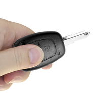 Clés de remplacement universelles Renuo & Peugeot pour véhicules, 2/3 boutons, porte-clés de voiture, ID46 PCF7946 433,92 MHz, fabricant