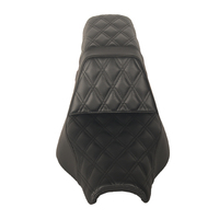 Siège surélevé pour moto personnalisé, gel doux et confortable, dossier en cuir PU pour Softail Fat Bob FXFB 18-25, 1 an
