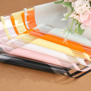 Film OPP dégradé sur mesure, imperméable, pour emballage de fleurs, papier cadeau pour bouquets de fêtes - Product Image 2