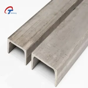 Hot Rolled 304 310S 321 316L Stainless Steel U Channel Stainless Steel C Channel