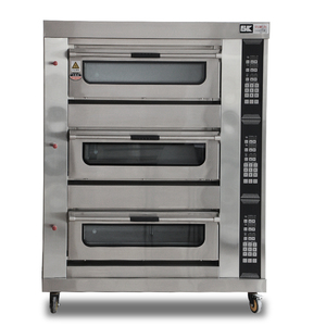 <span class=keywords><strong>Horno</strong></span> <span class=keywords><strong>de</strong></span> Panadería Eléctrico <span class=keywords><strong>de</strong></span> Acero Inoxidable Ecológico con Vapor/Estante/Pomos - Product Image 6