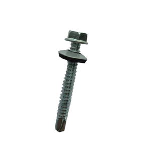 Hand acciaio al carbonio e in acciaio inox unità esagonale auto foratura lamiere viti #10X5/8 prezzo competitivo testa esagonale rondella - Product Image 3