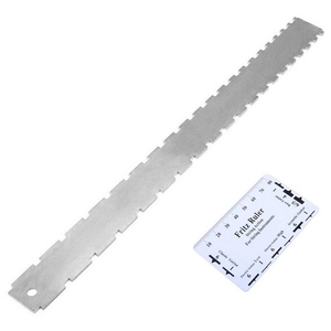 Jauge d'<span class=keywords><strong>action</strong></span> des cordes de guitare, règle de mesure de la hauteur et de la distance des cordes sur le manche, outil de mesure - Product Image 1