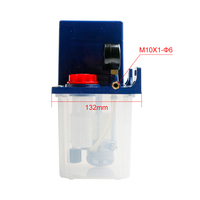 Sistema de lubricación MTO-153, bomba de engranajes eléctrica de 220V y 1.5L, máquina de grabado automática CNC con pantalla digital y tanque de combustible