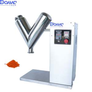 เครื่องผสมผงแห้งขนาดเล็กคุณภาพสูง 14 กก. สำหรับห้องปฏิบัติการ แบบตั้งโต๊ะ สำหรับเครื่องสำอาง ผู้ผลิตเครื่องแปรรูปเม็ดผงสำหรับอาหาร - Product Image 3