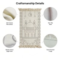 Coffret Cadeau Ramadan pour Entreprises : Tapis de Prière à Colorier pour Enfants, Ensemble Islamique pour l'Aïd, Personnalisable avec Logo, Vente en Gros