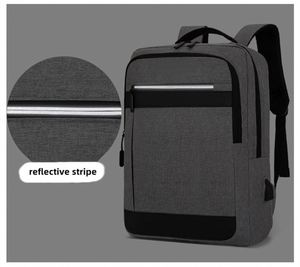 Wholesale Custom Logo 15 Inch <b>Computer</b> <b>Bag</b> Geometric Laptop Backpacks Campus Casual Backpack for Student - Product Image 4