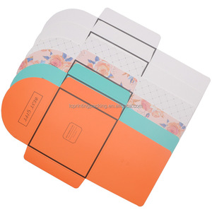 Enveloppe en papier kraft personnalisée bon marché, boîte cadeau pour foulard hijab - Product Image 2