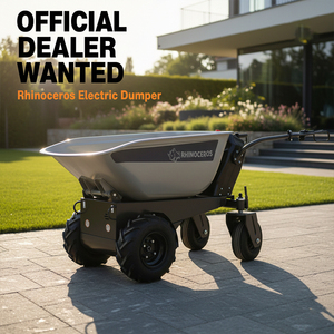 Chinesischer Mini-Dumper 450kg Ladekapazität Rad-Batterie Landwirtschaftlicher Minidumper Elektrische Motorschubkarre - Product Image 6
