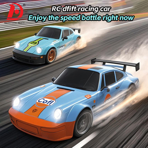 HUADA - Coches de Carreras a Control Remoto 2.4G 1:24, Juguetes de Carreras Todoterreno 4WD de Alta Velocidad, Recargables, con Control Remoto - Product Image 5