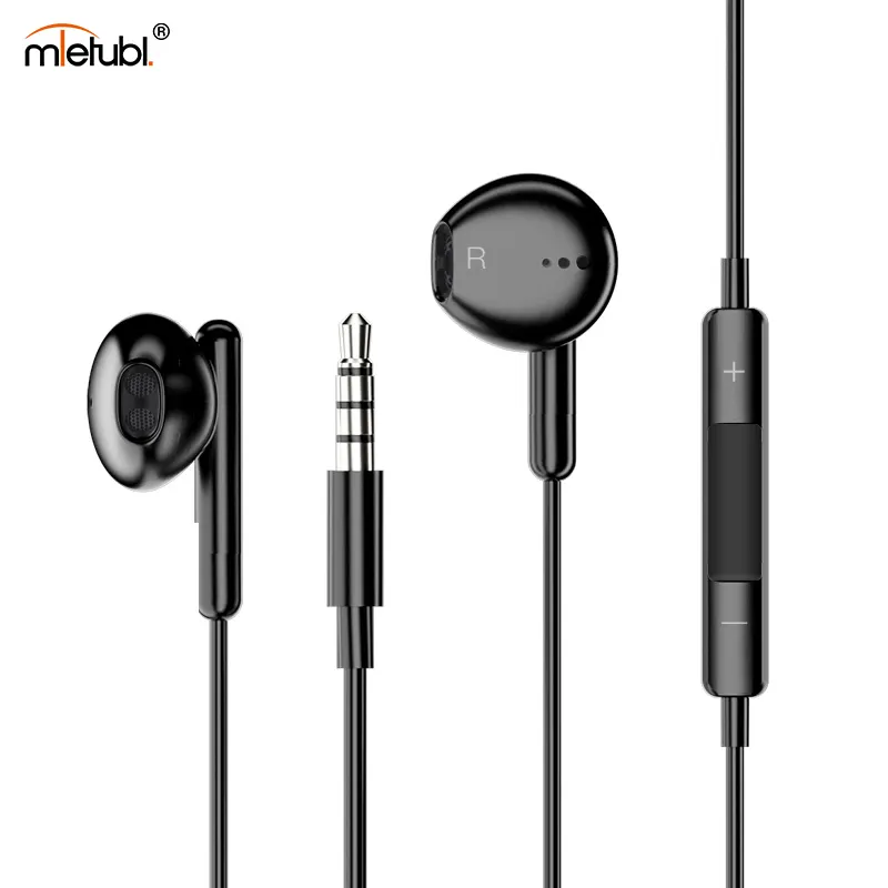 Masterubl fone de ouvido com fio universal, redução de ruído hi-fi, fone de ouvido com fio, interface de áudio de 3.5mm, controle de botão único, fone de ouvido para huawei