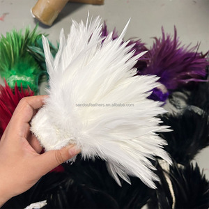 Design del Costume da collo in <span class=keywords><strong>gallo</strong></span> bianco naturale da 4-6 pollici - Product Image 4