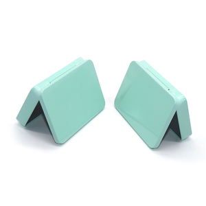 Nhỏ Kim Loại Bản Lề Hộp Thiếc Bao Bì Kẹo Bạc Hà Trang Điểm Lưu Trữ Di Động Vuông <span class=keywords><strong>Tin</strong></span> Quà Tặng Trường Hợp Tùy Chỉnh <span class=keywords><strong>Tin</strong></span> Có Thể/Hộp - Product Image 6