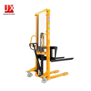 High Quality Manual Pallet Forklift 1ton 2ton 3ton Hand Hydraulic Forklift Manual Pallet Stacker 1.6meter Hand Manual Forklift