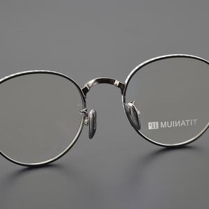 CH8073ハイエンドレトロ光学眼鏡絶妙な楕円形のデザイン処方屋外高級男性良質メガネフレーム - Product Image 5