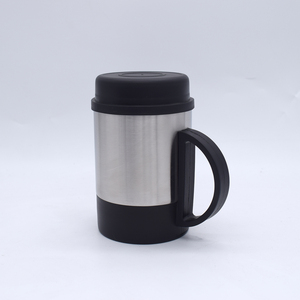 Mug à café isotherme à double paroi en acier inoxydable minimaliste et écologique de 240 ml pour une utilisation en extérieur et la rentrée scolaire, <span class=keywords><strong>prix</strong></span> de gros - Product Image 1