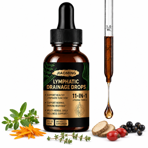 Suplemento Líquido OEM para Drenaje Linfático, Mezcla Herbal Botánica Natural para Bienestar, Apoyo a la Desintoxicación y Limpieza, Marca Privada - Product Image 1