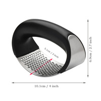 Groente Keuken Gadgets Keuken Accessoires Hakken Knoflook Gereedschap Handleiding Knoflook Vleesmolen Rvs Knoflookpers Rocker