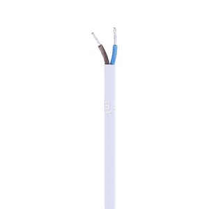Ac Power Cord 2 Core 10A <b>PVC</b> SJT Wire As Male End <b>Stripped</b> Female Home Appliance Use - Product Image 1