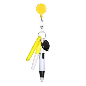 Bolígrafo <span class=keywords><strong>de</strong></span> bolsillo portátil con botón <span class=keywords><strong>de</strong></span> plástico barato <span class=keywords><strong>de</strong></span> fábrica BSBH con pluma <span class=keywords><strong>de</strong></span> marca, carrete <span class=keywords><strong>de</strong></span> insignia <span class=keywords><strong>de</strong></span> luz, bolígrafos <span class=keywords><strong>de</strong></span> promoción <span class=keywords><strong>de</strong></span> <span class=keywords><strong>vacaciones</strong></span> escolares - Product Image 2