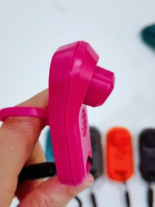Pulsador de mando rosa con anillo y correa para el dedo, canino de entrenamiento de alta calidad, novedad, gran oferta, 2021 - Product Image 3