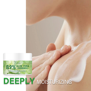 OEM ODM Productos de Belleza Cuidado Facial Nutritivo Hidratante Profundo Anti-envejecimiento Día y Noche Pure <span class=keywords><strong>Aloe</strong></span> <span class=keywords><strong>Vera</strong></span> + Vitamina <span class=keywords><strong>E</strong></span> Crema Facial - Product Image 3