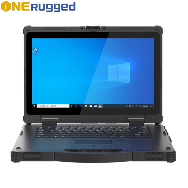 ONERugged N14T 14 Inch Rugged Laptop Windows 11 Intel Core I5 I7 Processor 5G Fingerprint RJ45 NFC 1000 Nits Portable Waterproof