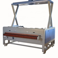 Machine de découpe laser haute productivité 100w/130w/150w vêtement/tissu/tissu 1610 1810 avec caméra CCD