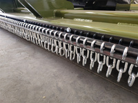 Desbrozadora Agrícola con Enganche de 3 Puntos, Cadenas de Protección, Caja de Engranajes, Rodamientos Ajustables, Alta Productividad para Mantenimiento de Tractores, Pastos y Caminos