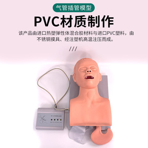 Modèle de formation à l'intubation endotrachéale pour adultes ; alarme dentaire ; modèle électronique humain de formation à l'intubation endotrachéale J5s - Product Image 3